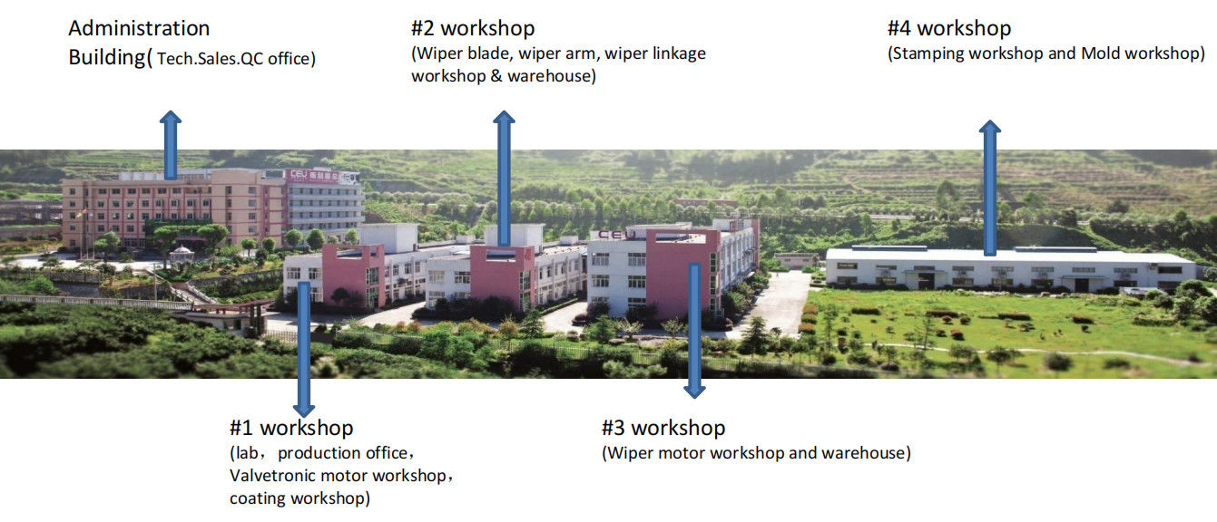 FUjian Donglian Vehicle Fittings Co., Ltd. manufacturer production line